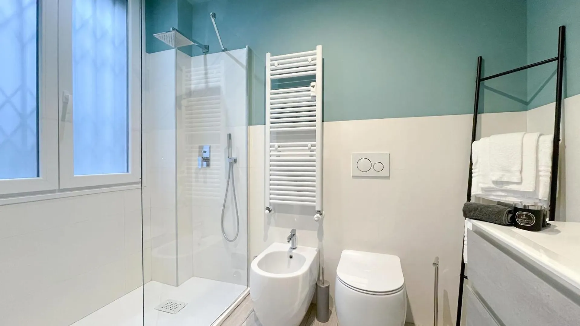Apartment Blue Palm Jungle Studio Self Checkin Design Milan Italy